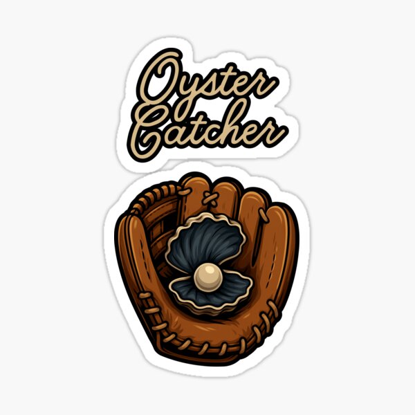 Item preview, Oyster Catcher Funny Gift For Baseball Lovers designed and sold by Kam-Rad.
