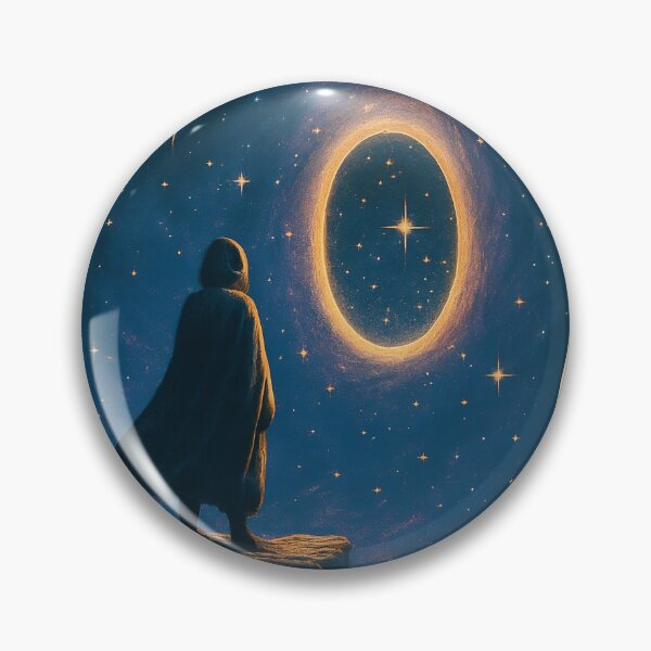 Item preview, Stargate Seeker – Cosmic Portal Sticker | Awakened Alchemy designed and sold by AwakenedAlchemy9.
