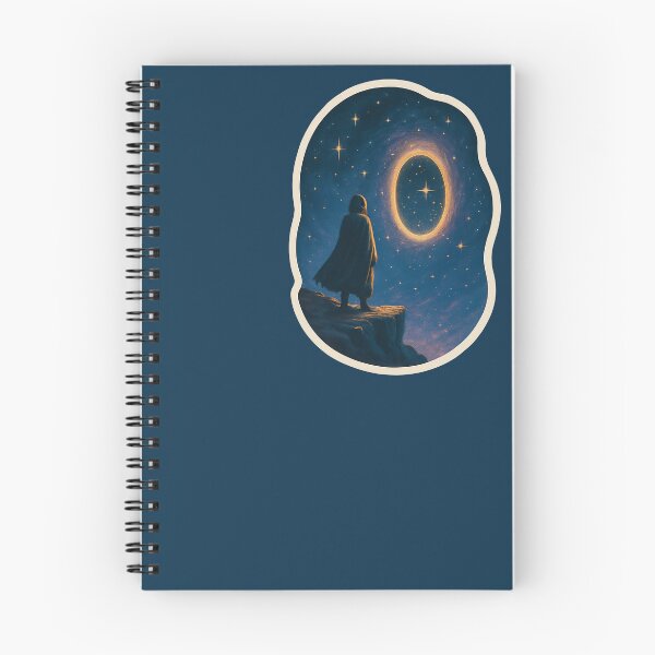 Item preview, Stargate Seeker – Cosmic Portal Sticker | Awakened Alchemy designed and sold by AwakenedAlchemy9.