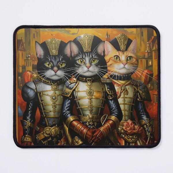 Item preview, Cats. The Three Musketeers. designed and sold by Natalia-Vlad.