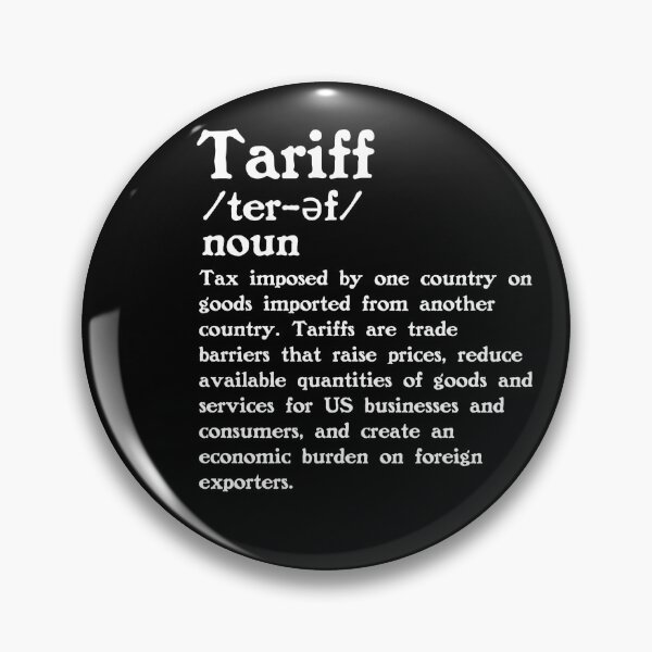 Item preview, The Definition of Tariff designed and sold by Unhinged Heather.