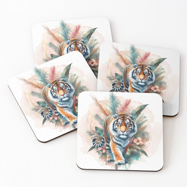 Item preview, Tiger watercolour  designed and sold by IImagineArtAi.
