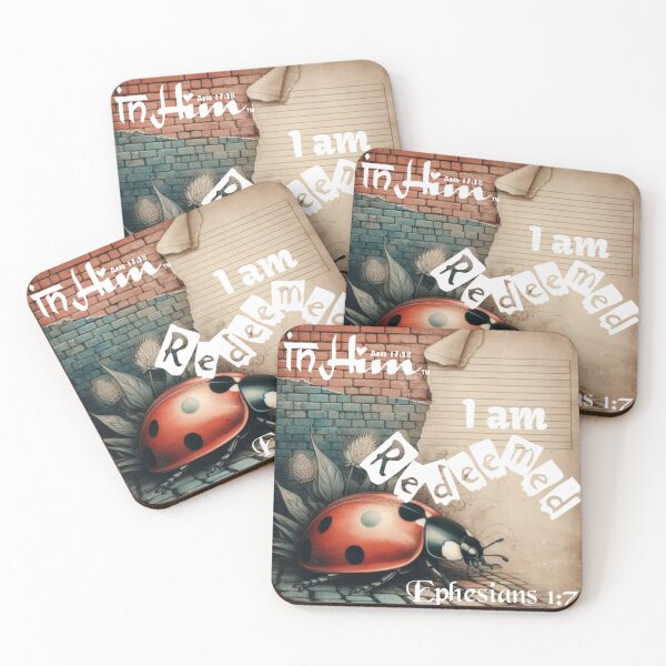 Item preview, In Him I’m Redeemed | Christian Redemption Eph 1:7 designed and sold by In Him™ | Rene Tesner.