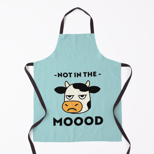 Item preview, Not in the Mooood – Funny Grumpy Cow Design designed and sold by tos42.