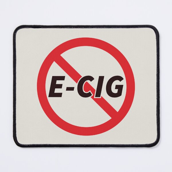 Item preview, No Vaping Allowed E-Cig Prohibition Symbol designed and sold by SweetLog.