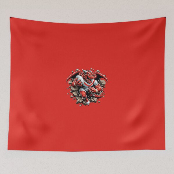 Item preview, St George Illawarra Dragons Smash Through designed and sold by musclestache.