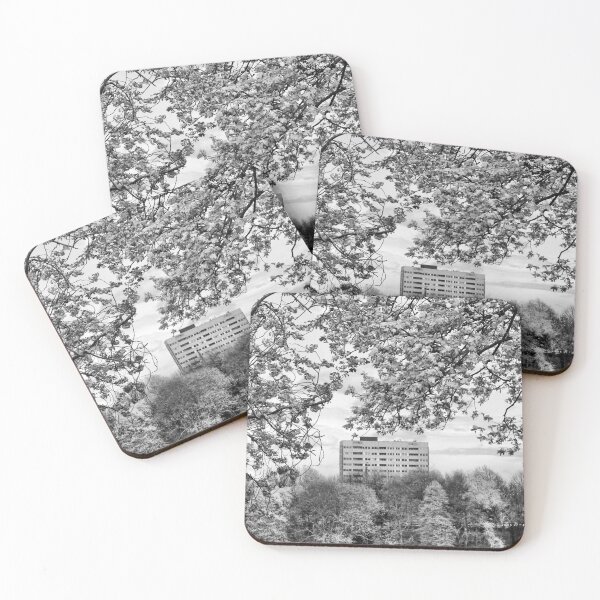 Item preview, Cityscape/Treescape in Monochrome designed and sold by Rachel J Bowler.