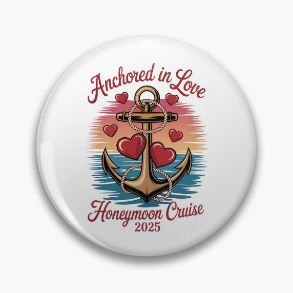Item preview, Anchored In Love, Honeymoon Cruise 2025: Celebrate Your Love On The Open Se designed and sold by elynne9.