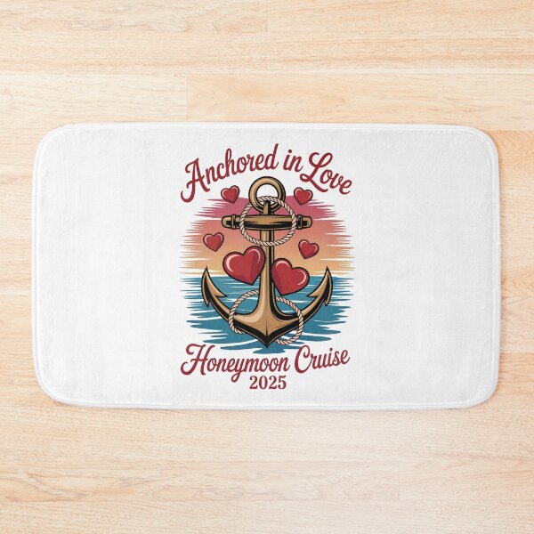 Item preview, Anchored In Love, Honeymoon Cruise 2025: Celebrate Your Love On The Open Se designed and sold by elynne9.