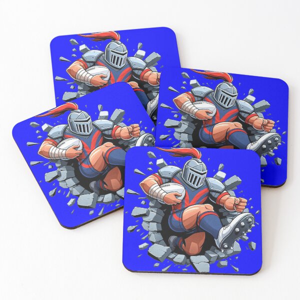 Item preview, Newcastle Knights Smash Through designed and sold by musclestache.