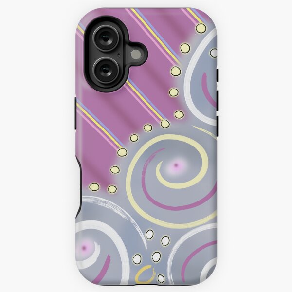 Bubbles and Swirls 21 iPhone Tough Case