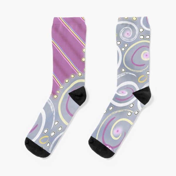 Bubbles and Swirls 21 Socks