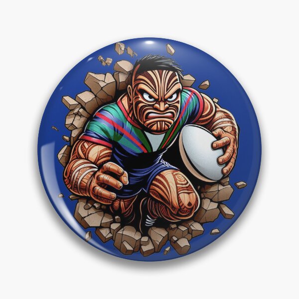 Item preview, New Zealand Warriors Smash Through designed and sold by musclestache.