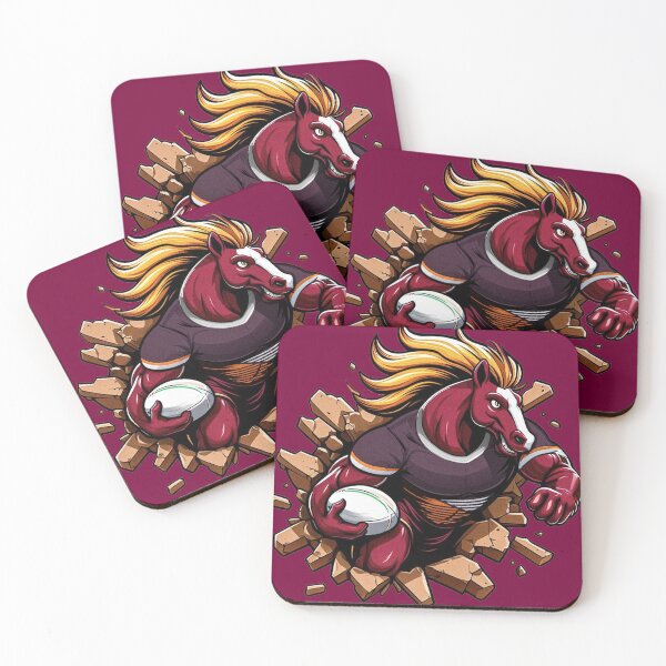 Item preview, Brisbane Broncos Smash Through designed and sold by musclestache.