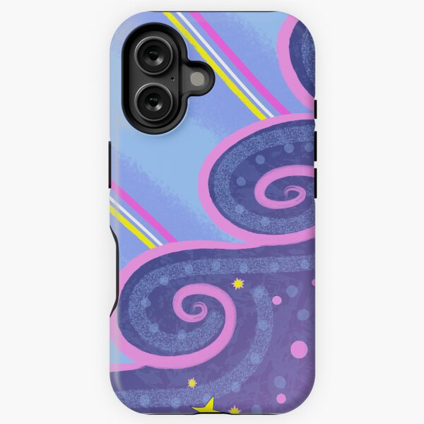 Bubbles and Swirls 22 iPhone Tough Case