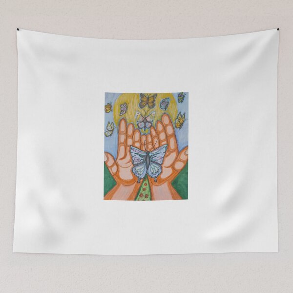 Item preview, Hand open wide for beautiful butterflies   designed and sold by Valeriepepper.