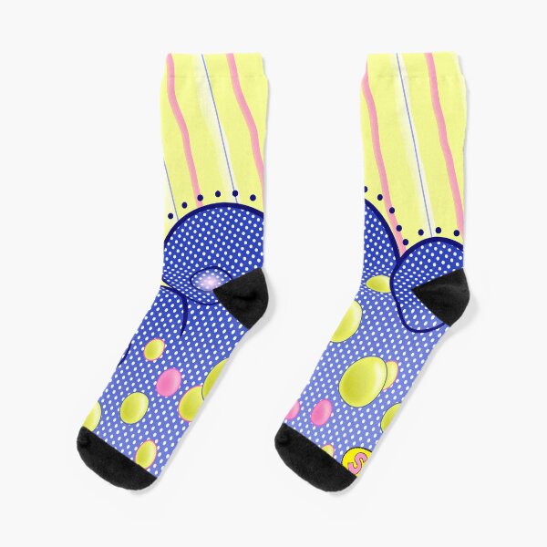Bubbles and Swirls 23 Socks