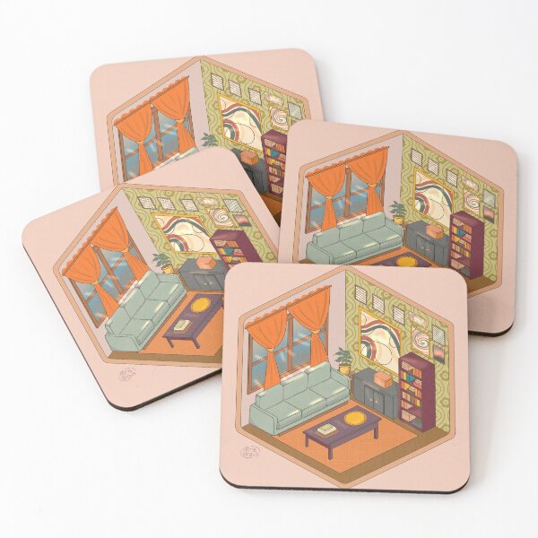 Item preview, 70s Living Room designed and sold by aimsdraws1.