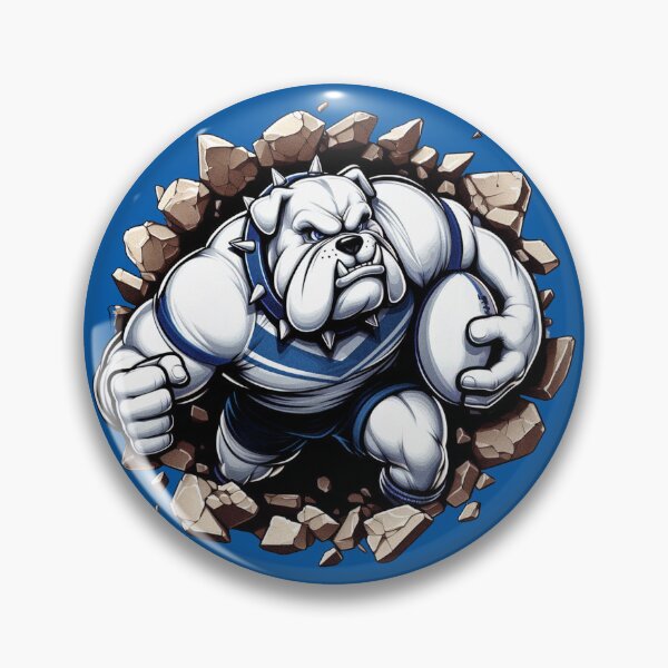 Item preview, Canterbury-Bankstown Bulldogs Smash Through designed and sold by musclestache.