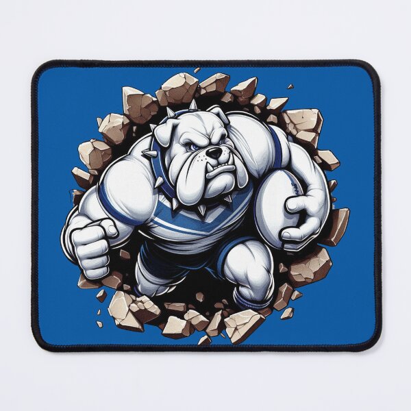 Item preview, Canterbury-Bankstown Bulldogs Smash Through designed and sold by musclestache.