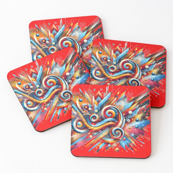 Item preview, Abstract Visual - Carnival Vibes designed and sold by ArnoDesign33.