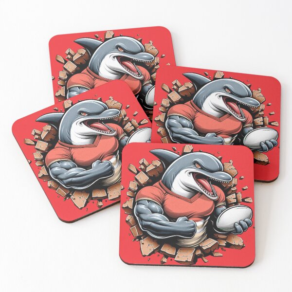 Item preview, The Dolphins Smash Through designed and sold by musclestache.