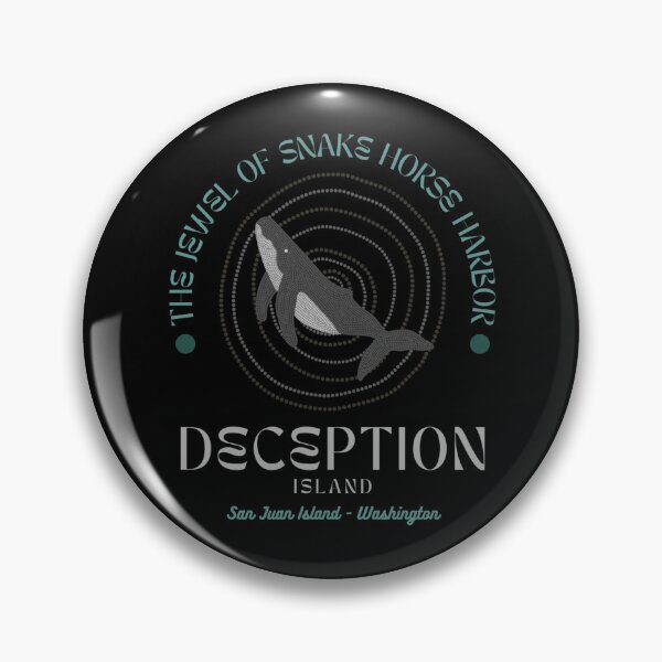 Item preview, Aesthetic Deception Island Logo - Nancy Drew: Danger on Deception Island designed and sold by hyperfix8ion.