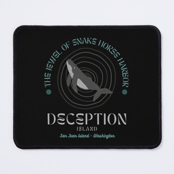 Item preview, Aesthetic Deception Island Logo - Nancy Drew: Danger on Deception Island designed and sold by hyperfix8ion.