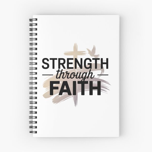 Item preview, Strength Through Faith – Christian Inspirational designed and sold by Lily-and-Lyle.
