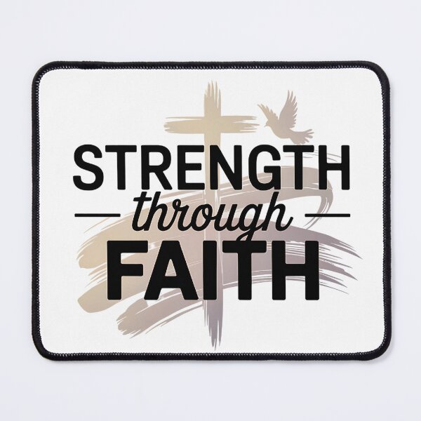 Item preview, Strength Through Faith – Christian Inspirational designed and sold by Lily-and-Lyle.