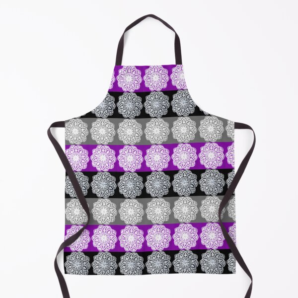 Item preview, Vintage lace flower doily ace pride flag inspired designed and sold by MoreThanTat.