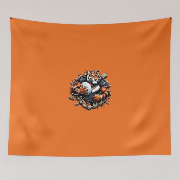 Item preview, Wests Tigers Smash Through designed and sold by musclestache.