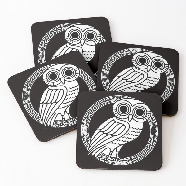 Item preview, Greek Owl designed and sold by ViaARTfactory.