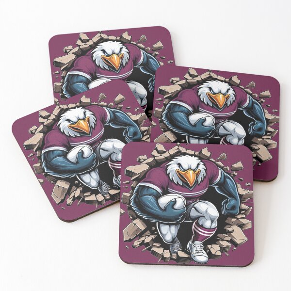 Item preview, Manly Warringah Sea Eagles Smash Through designed and sold by musclestache.