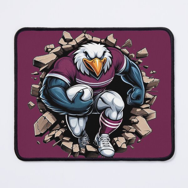 Item preview, Manly Warringah Sea Eagles Smash Through designed and sold by musclestache.