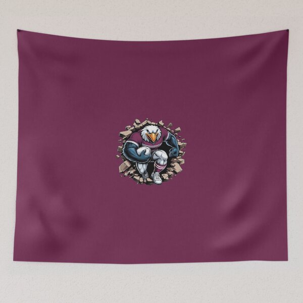 Item preview, Manly Warringah Sea Eagles Smash Through designed and sold by musclestache.