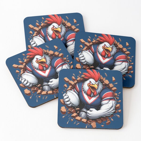 Item preview, Sydney Roosters Smash Through designed and sold by musclestache.