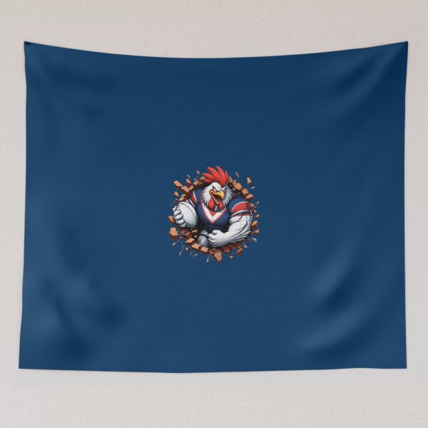 Item preview, Sydney Roosters Smash Through designed and sold by musclestache.