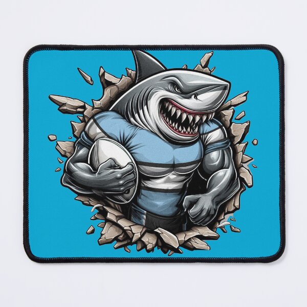Item preview, Cronulla Sharks Smash Through designed and sold by musclestache.