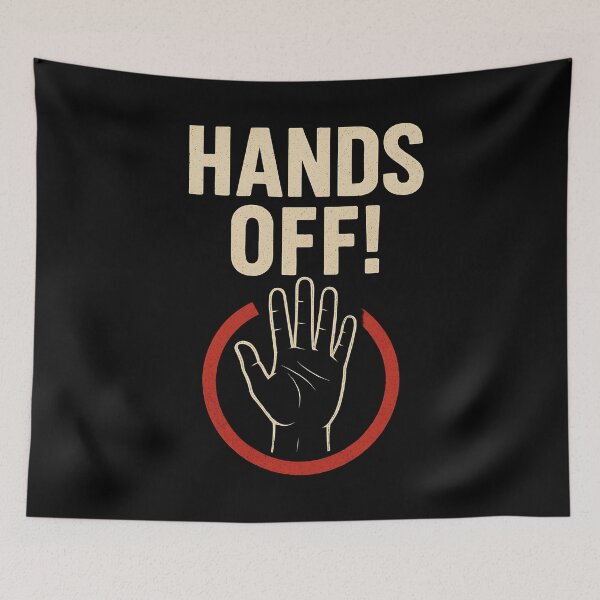 Item preview, Copy of hands off designed and sold by Fantasy-Vibes.