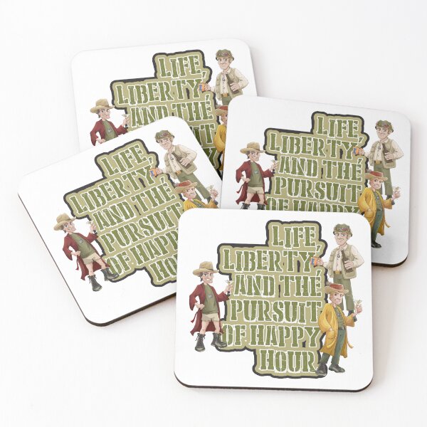 Item preview, Life, Liberty and the Pursuit of Happy Hour designed and sold by PresentTees.