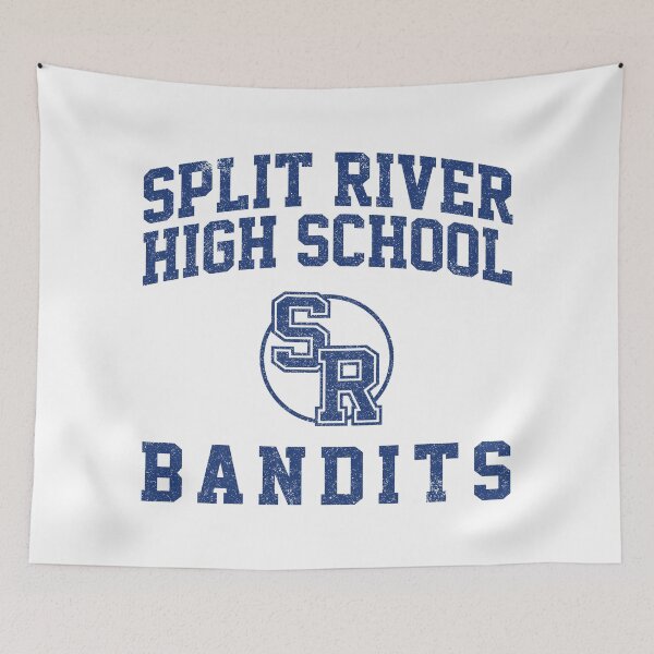 Item preview, Split River High School Bandits (Variant) designed and sold by huckblade.