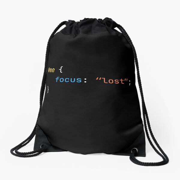 Artikel-Vorschau von #Me Focus: "Lost" - Lustiges Programmieren Webentwicklung CSS Shirt, designt und verkauft von CodeConnoisseur.