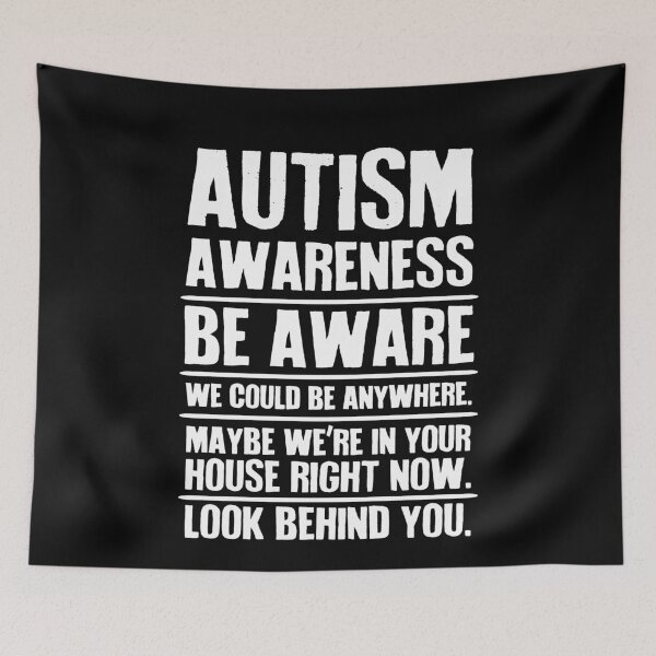 Item preview, Autism Awareness We Could Be Anywhere designed and sold by Clara Hollins.