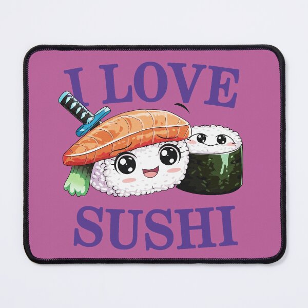 Item preview, Cute Sushi Characters designed and sold by NiRia Spot.