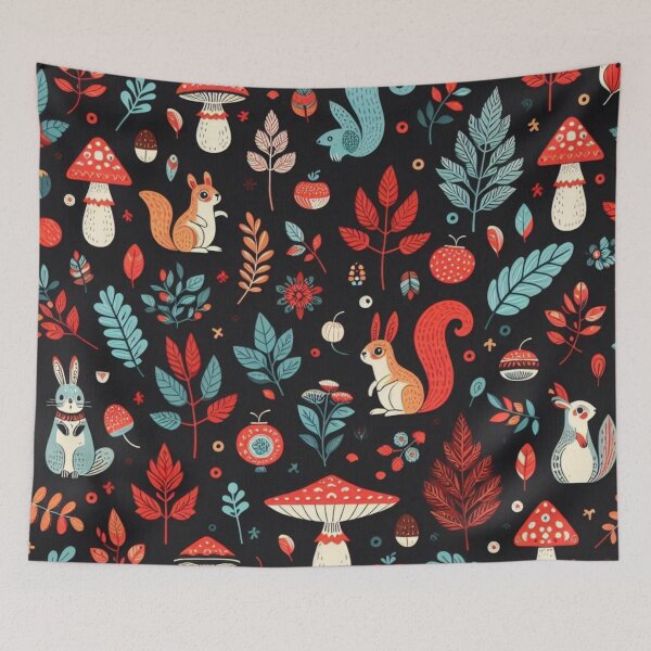 Item preview, Forest Squirls designed and sold by Violently Wisconsin.