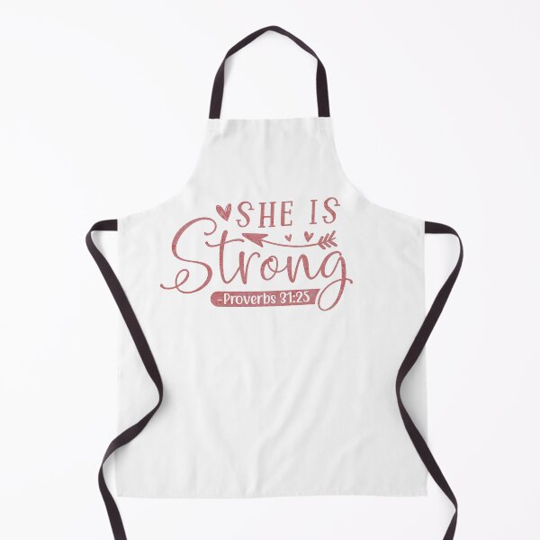 Item preview, She is Strong Proverbs 31:25 designed and sold by Jenn Graham.