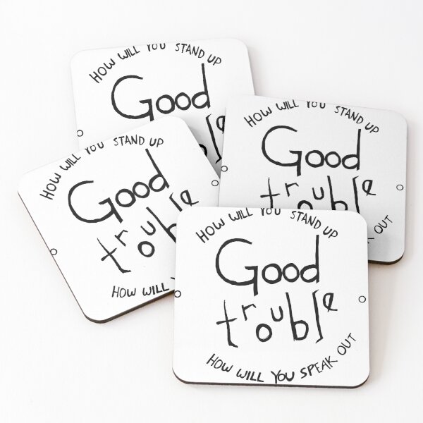 Item preview, Let's get into some Good Trouble designed and sold by mmaitlen.