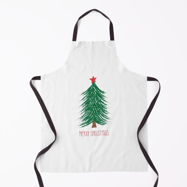 Item preview, Simple traditional Christmas Tree Merry Christmas designed and sold by Kristin Alcorn.