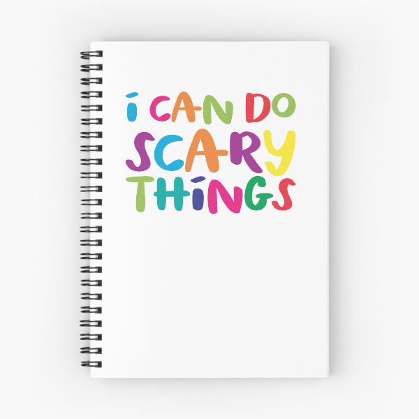 Item preview, I Can Do Scary Things (rainbow teacher version) designed and sold by jazzydevil.